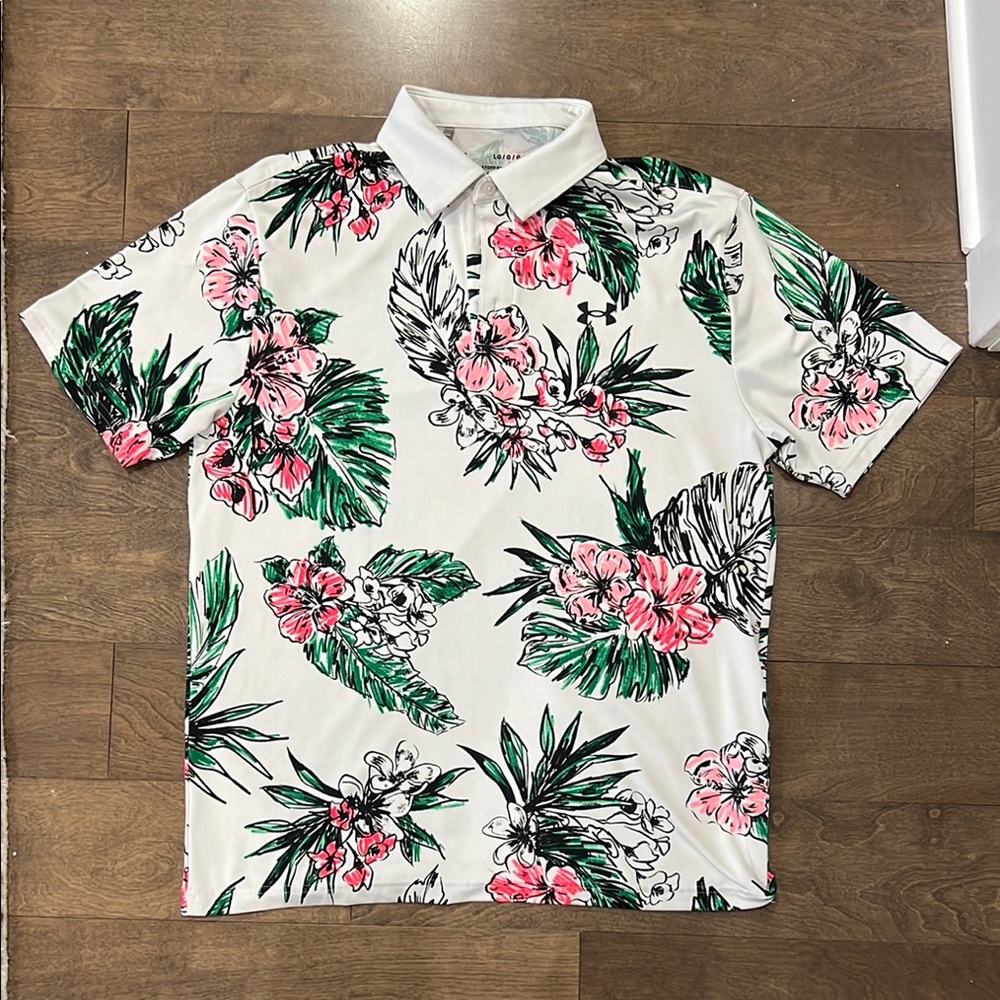 Floral Print Men's Shirt
